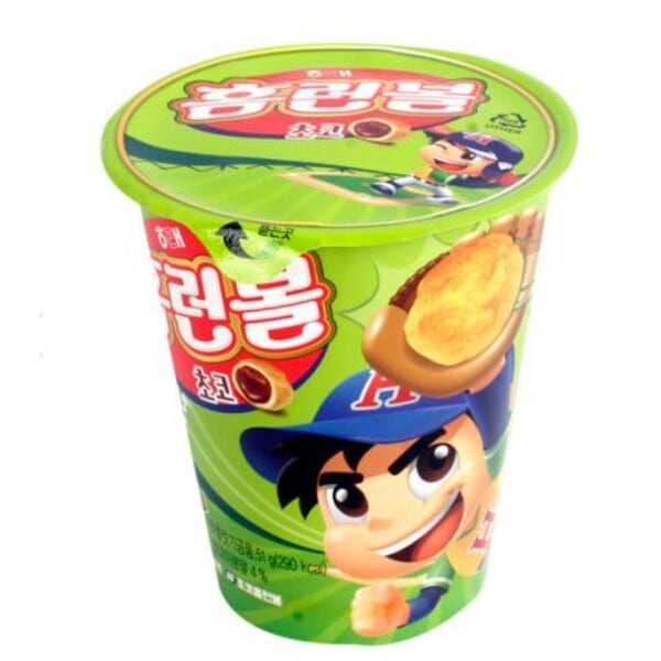 ヘテ製菓 ホームランボール チョコ 51g 10個