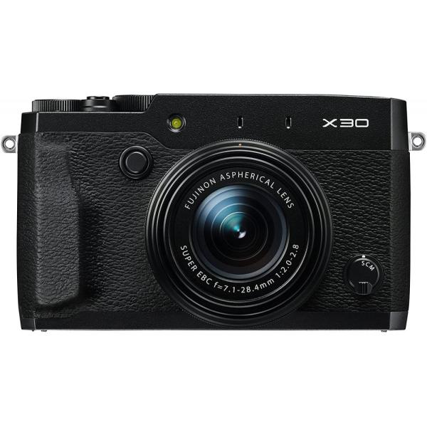 【中古】フジフィルム FUJIFILM プレミアムコンパクトデジタルカメラ X30 ブラック FX-X30B