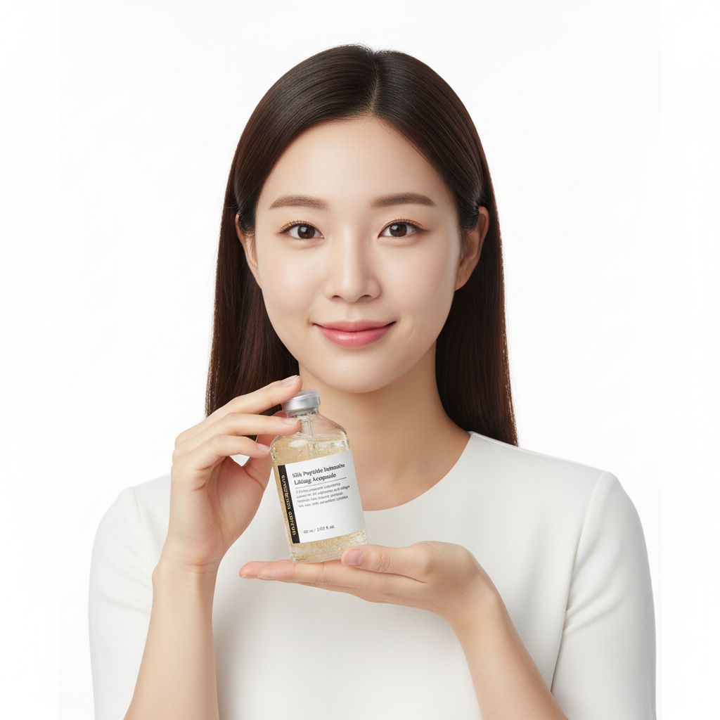 シルクペプチド インテンシブ リフティング アンプル 60ml 弾力 ケア 保湿 ツヤ 肌 ハリ エイジングケア 糸アンプル