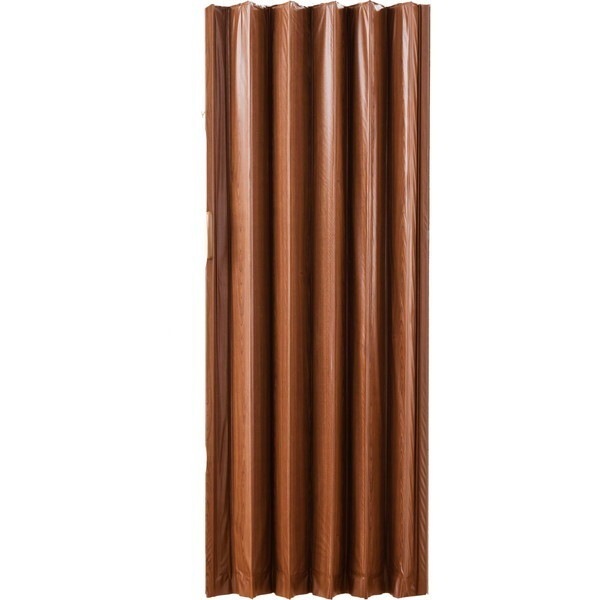 Fullness N木目調アコーデオンドア 木目 ブラウン 150×174cm 時間指定・日祝配送不可 メーカー直送