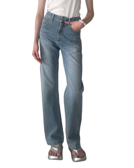 SUMMER STRAIGHT JEANS_BLUE_LOC23AM_JN030BL