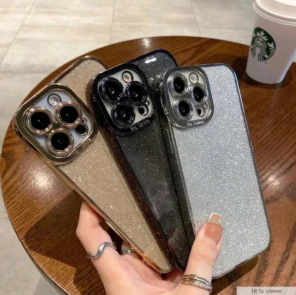 new iPhone 16 シリーズ対応 キラキラ ラメ 背面クリア TPU ソフトケース インスタ人気 16 14 13 12 Pro ProMax mini Plus SE クリアケース