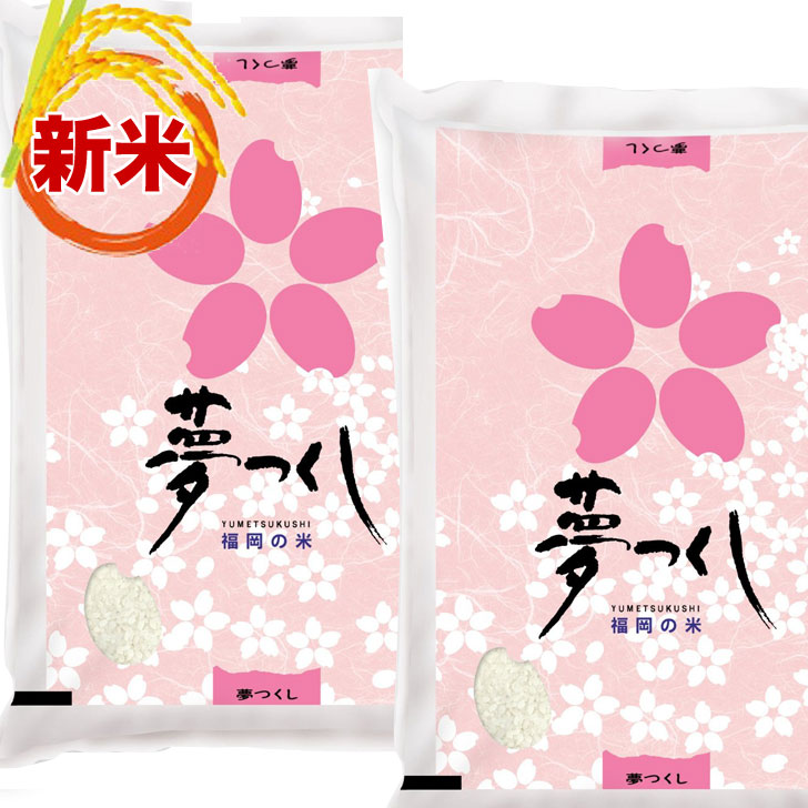 年末のプロモーション大特価！ 白米 夢つくし 10kg コメ 米 令和4年産 福岡県産 米 - flaviogimenis.com.br