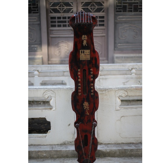 古琴 古いコレクション 手作り 中国の弦楽器