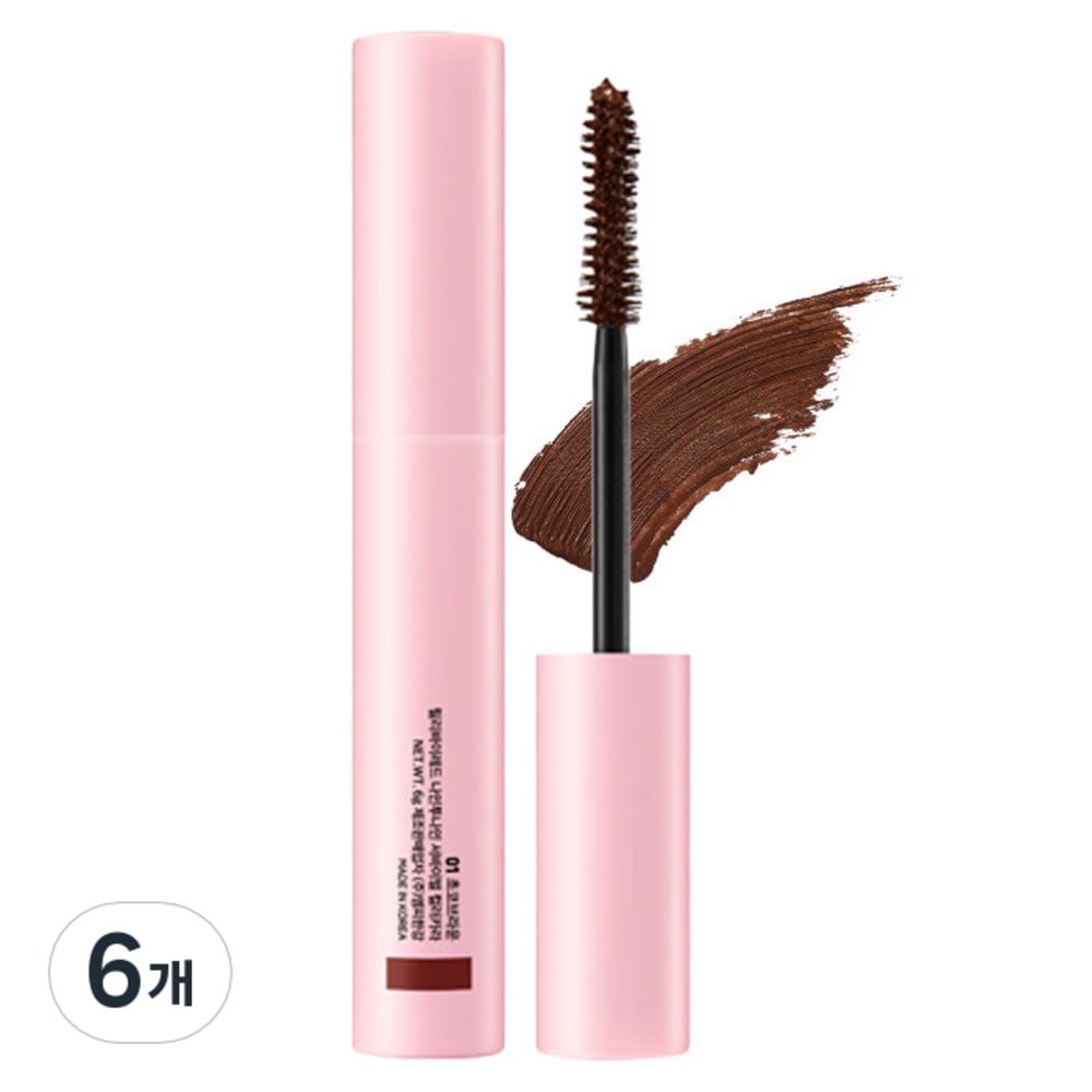 リリーバイレッド ナイントゥナイン サバイバルカラー マスカラ 6g01 チョコブラウン6個