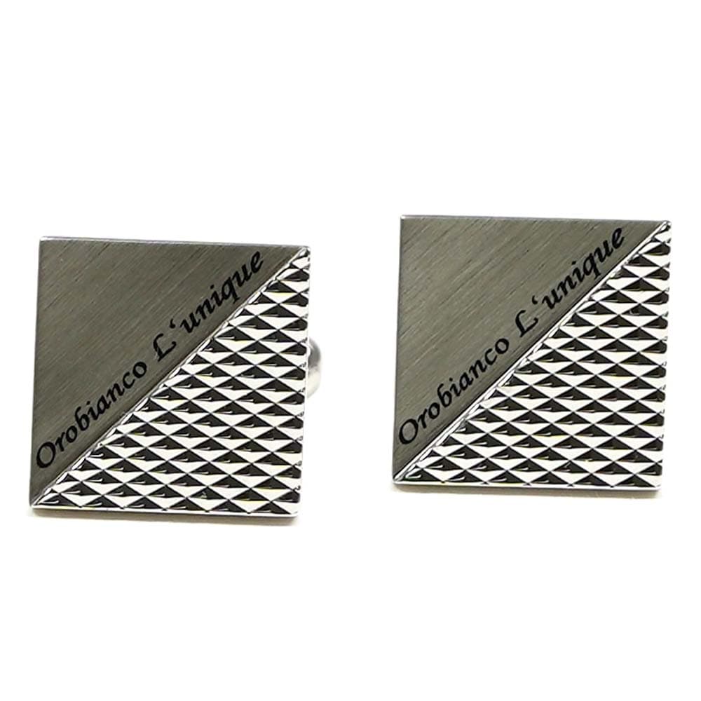 オロビアンコ ルニーク カフス メンズ シルバー Orobianco L’unique Cuffs OLC10036A 5,005円
