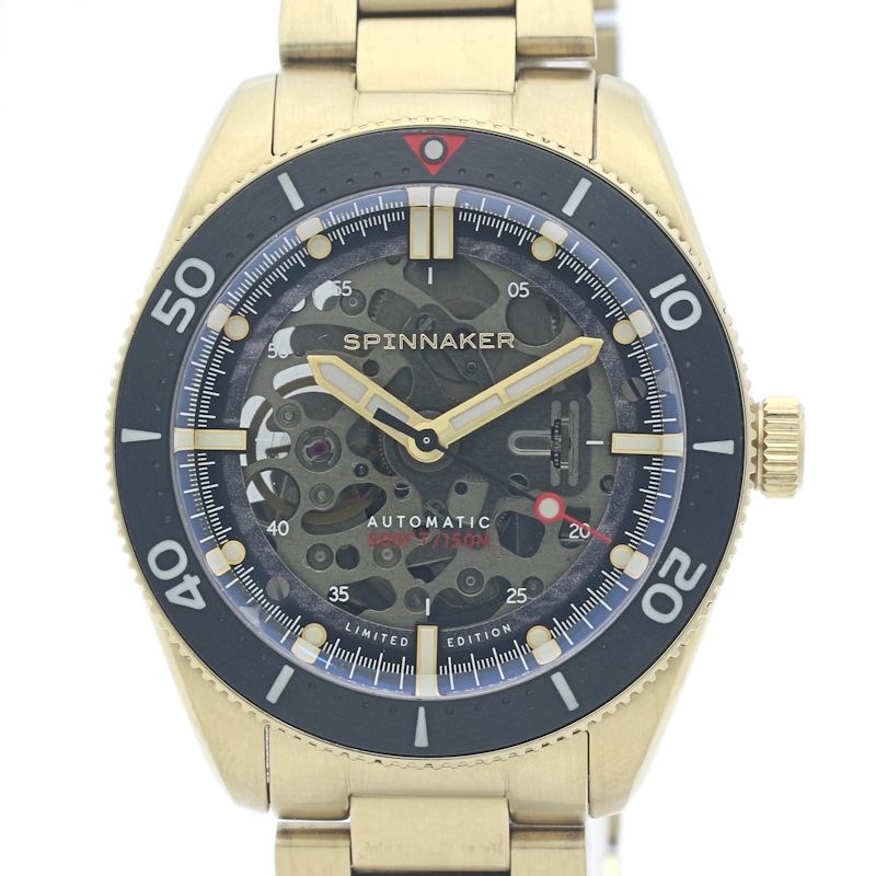 クロフト ゴールド 世界600本限定 SP-5095-44【中古】腕時計 メンズ ステンレススチール /40227