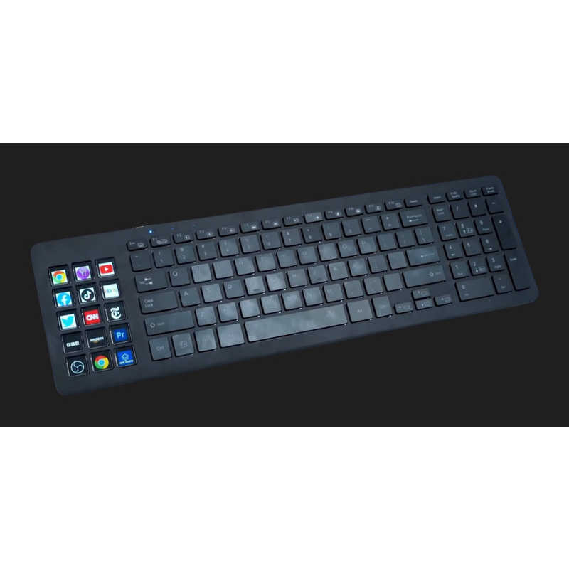 WISDOMCLOUDINTERNATI　キーボード ショートカットキー搭載(Mac/Windows) ［有線 /USB］　ZEZ-keyboard