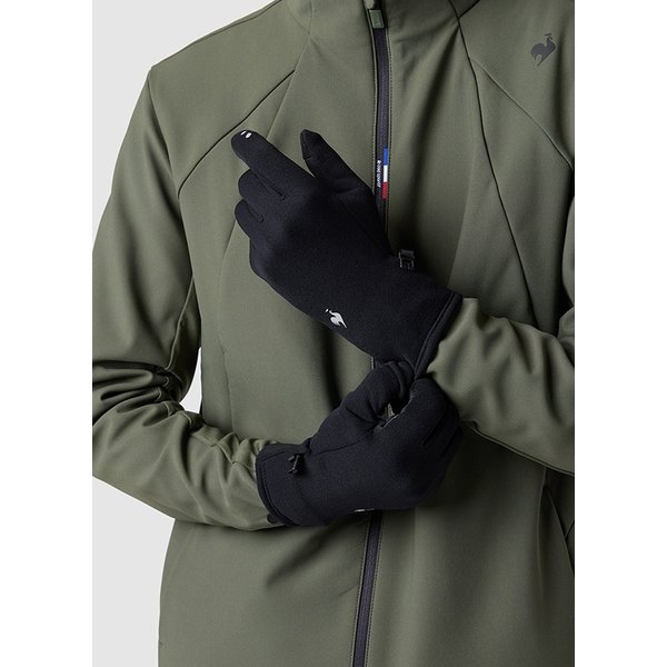 [] パフォーマンス ポーラテック 防寒手袋 BLK / QQ423AGLO1