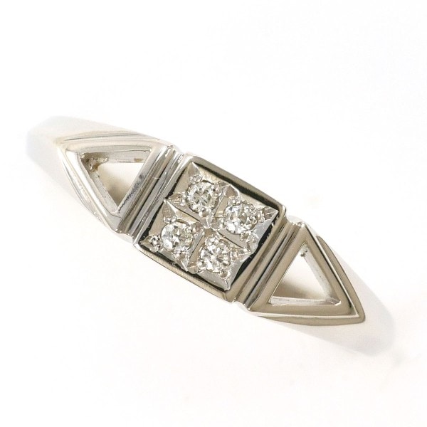 PT900 プラチナ リング 指輪 13号 ダイヤ 総重量約3.0g ジュエリー 中古