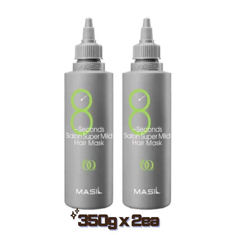 MASIL 8秒 サロンヘアマスク 350ml 2個 / 8秒 サロンスーパーマイルドヘアマスク 350ml 2個 / 8-Seconds Salon Super Mild Hair Mask 5,581円