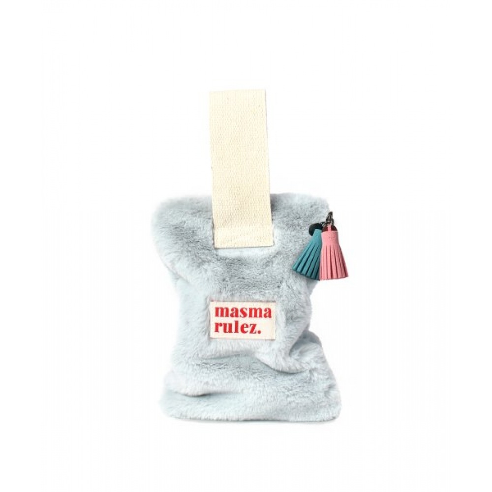 MASMARULEZ ストラップポーチ _ ボディパステルブルー