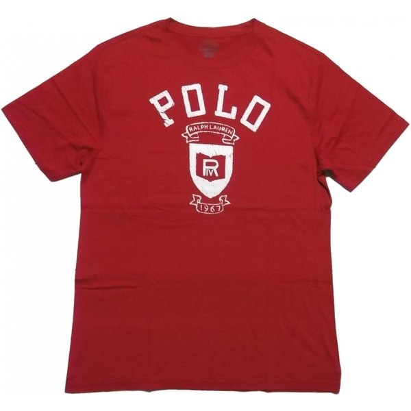 ボーイズサイズ 半袖 プリント Tシャツ レッド boys PR2-1278