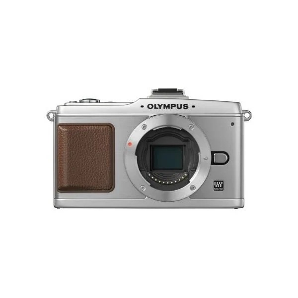 【中古】オリンパス OLYMPUS E-P2 ボディ シルバー SDカード付き