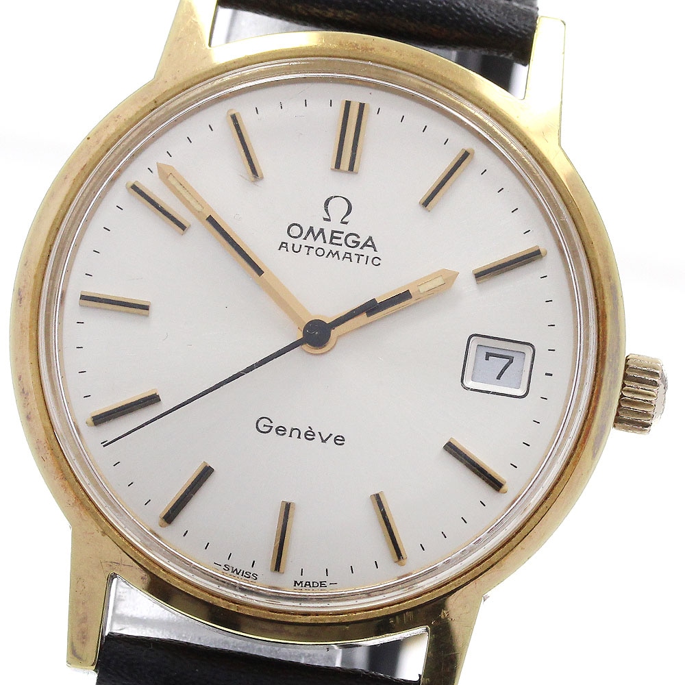 オメガ OMEGA 166.0163 ジュネーブ デイト cal.1012 自動巻き メンズ _850243【中古】