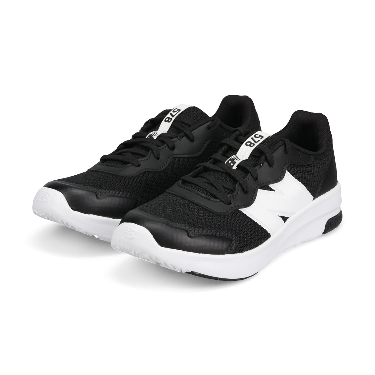 ランニングシューズ ジュニア 男の子 女の子 紐 軽量 軽い ローカット Dynasoft ダイナソフト 通学 シューレース スポーツ 靴 スニーカー GK578 v1 Lace BB BK WW