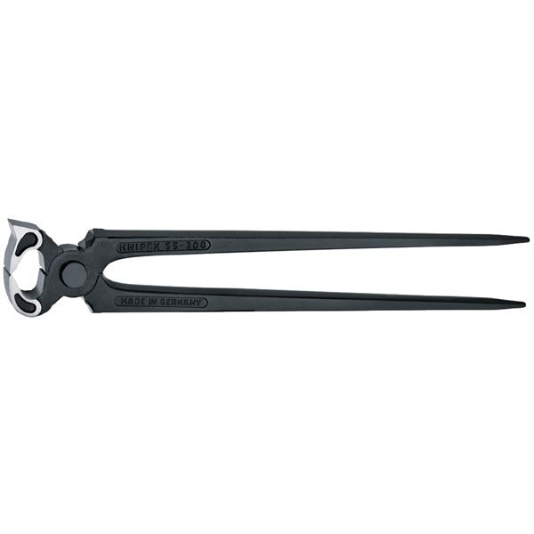 KNIPEX クニペックス 蹄鉄工用プライヤー ハンブルグ型 防錆仕上げ サイズ48x26x300mm パック入 5500-300SB 工具 ツール DIY 作業工具