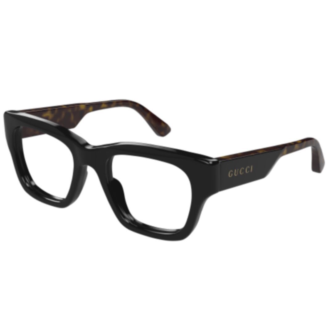 GG1669O-005 BLACK-HAVANA-TRANSPARENT 秋冬2024 サングラス・メガネ メンズ ia