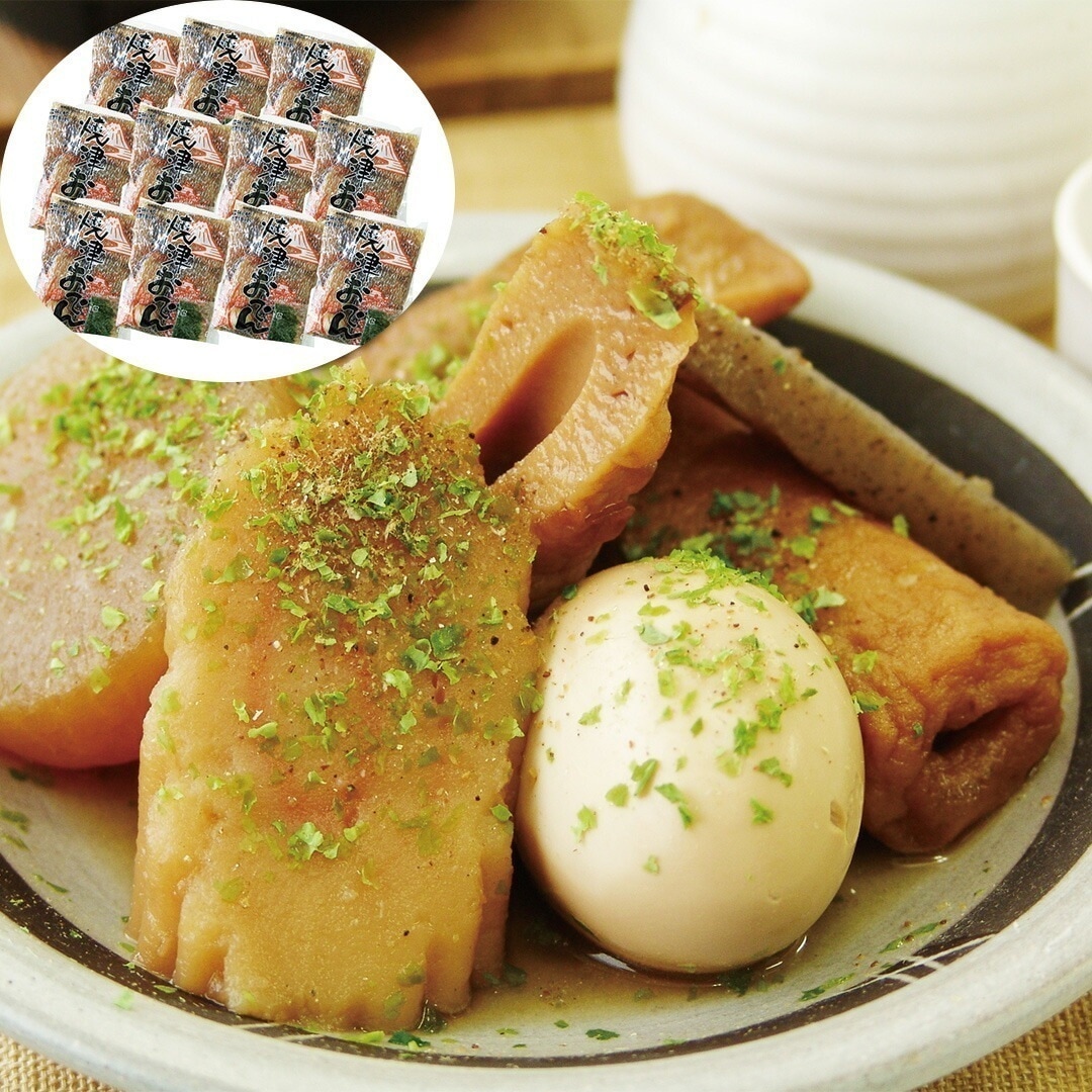 静岡 焼津おでん 焼津おでん（具7種）360g11 だし粉11 【産直メーカー直送品】 8,640円