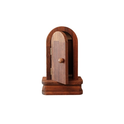 古いスイッチが気になるあなたのためのスイッチカバーアンティーク小物ビンテージドア妖精ドア-深い自然CS182