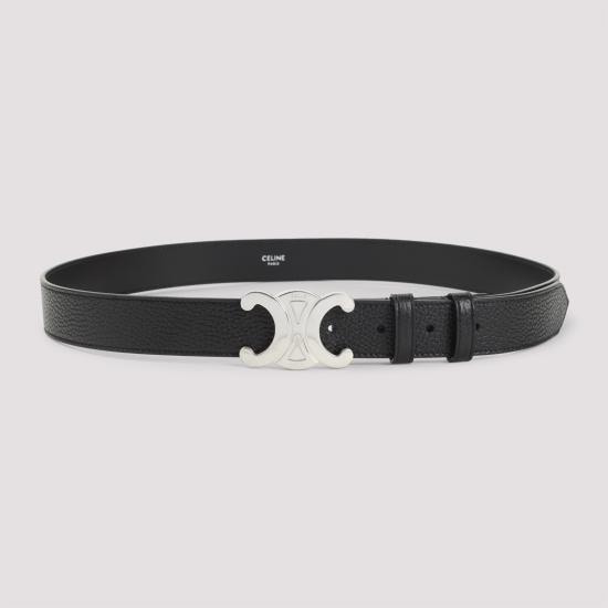 CELINE Men Belts 45BIE3AUY 38SI BLACK
