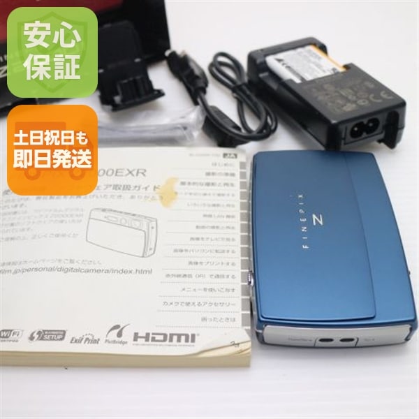 超美品 FinePix Z2000EXR ブルー デジカメ FUJIFILM 20