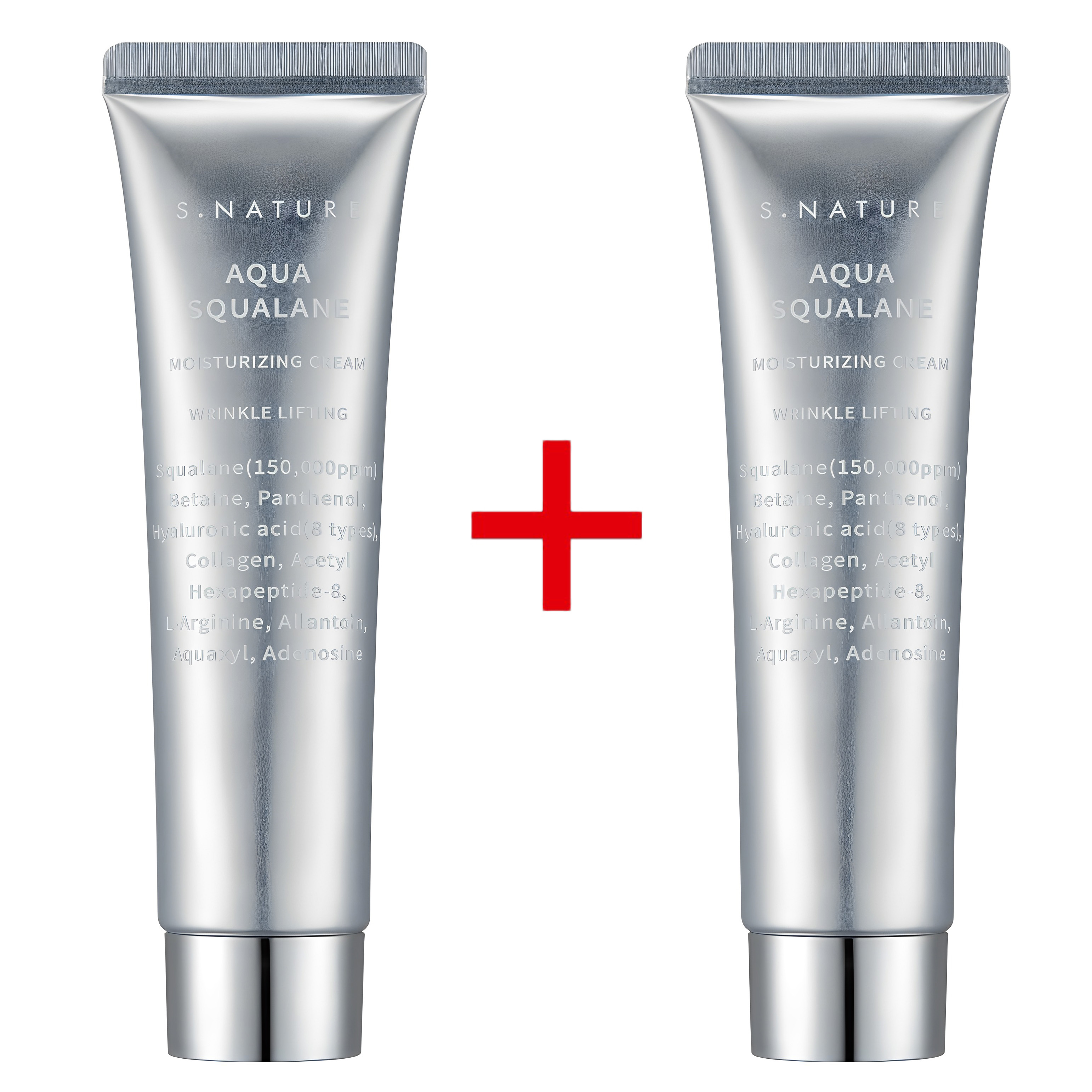 1+1 大容量 80ml アクアスクワラン水分クリーム