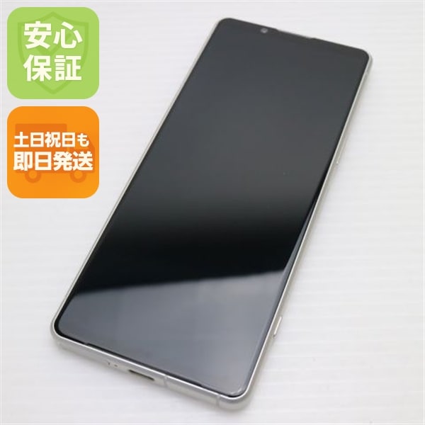 新品同様 SOG09 Xperia 5 IV エクリュホワイト AU スマホ SONY 即日発送 土日祝発送OK 53