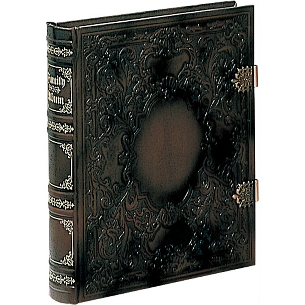 高級アルバム バッキンガム 100年台紙ブック式 ブラウン アH-GL-1501-BR