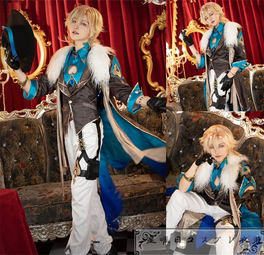 崩壊スターレイル アベンチュリン コスプレ衣装 コスチューム ハロウィン 変装 仮装