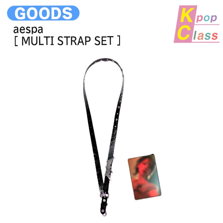 国内発送 aespa [ MULTI STRAP SET ] RichMan POP-UP OFFICIAL / 公式グッズ / 予約商品