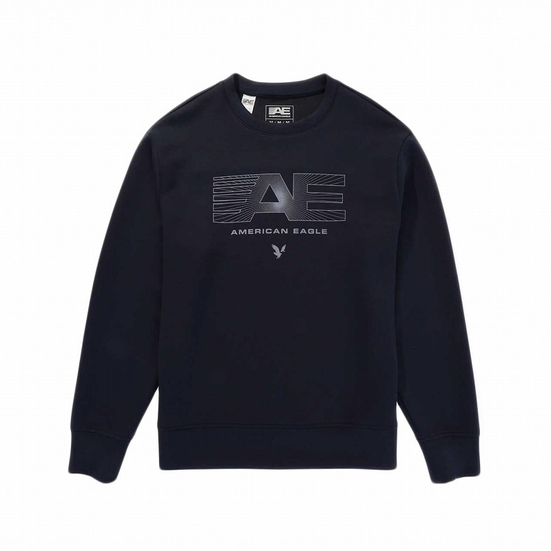 メンズ スウェット トレーナー AE 24/7 ネイビー
