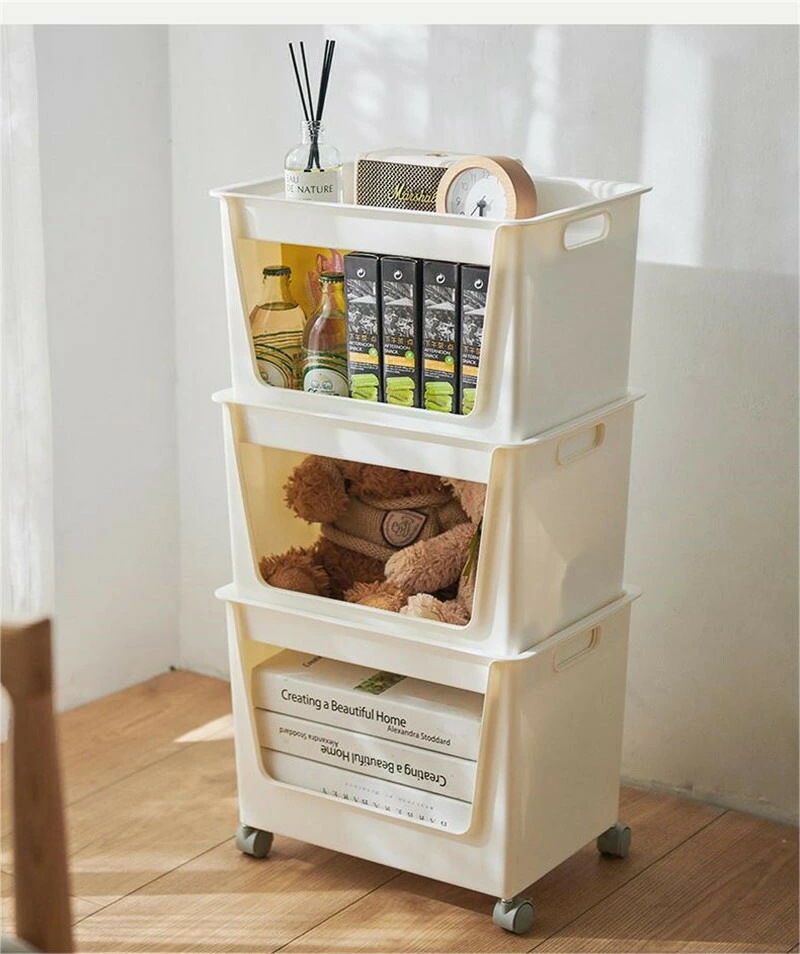 2タイプ展開 収納ボックス キャスター付き フタ付き プラスチック製 収納ボックス オフィス用 家庭用 収納ケース 大容量 書類整理 おもちゃ箱 すきま収納 スペース スタッキング リビング 浴室 ソ