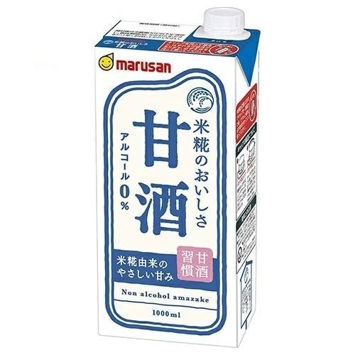 【送料無料】マルサンアイ あまざけ 甘酒 パック 1L 1000ml4ケース/24本
