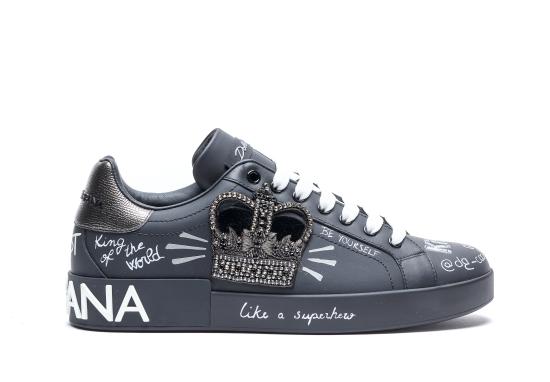 DOLCE & GABBANA Men Sneakers CS1760 AZ2688T724 Grey