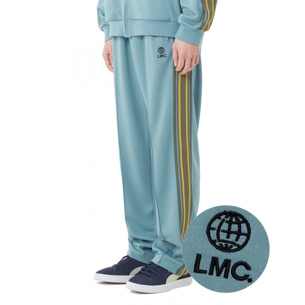 LMC サイドサイドジャージートラックパンツグレーミント