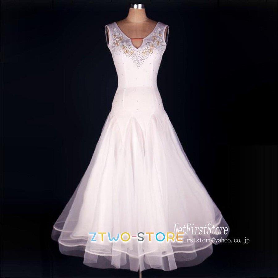 新しい子供用ダンスウェア オーダーメード 社交ダンスドレス ラテンドレス モダンドレス　ロングスカート ダンスウエア　競技 デモ ダンス衣装 ワンピース 2枚購入で2923円OFF