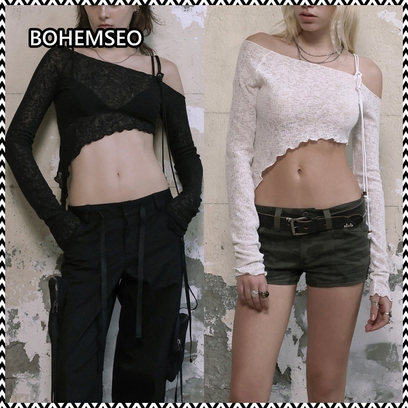 bohemian seoul NET UNBALANCE STRAP SLEEVE