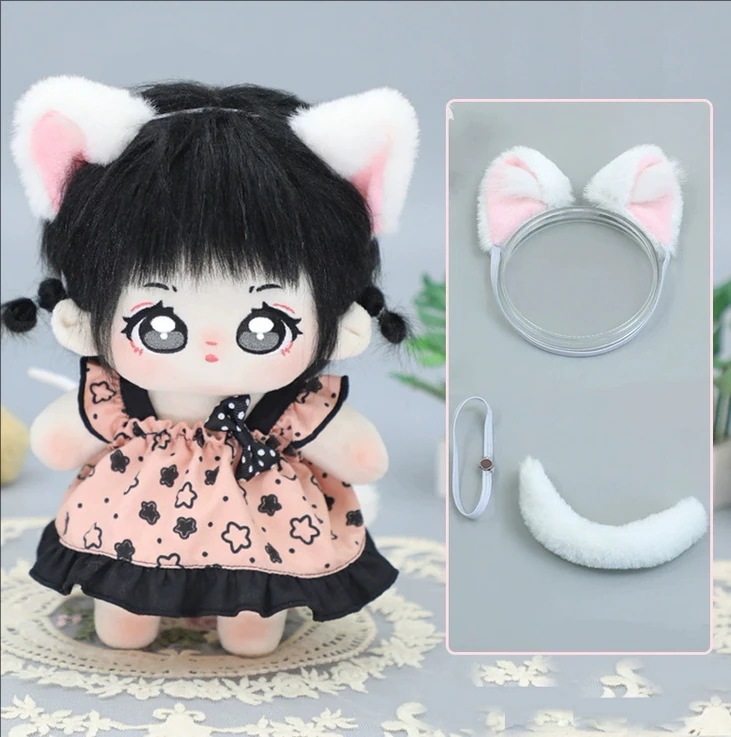 【20点セット】【急速出荷】猫耳猫尻尾頭飾り かわいい 獣耳飾り 20cm ぬいぐるみ用アクセサリー 頭飾り ヘアアクセサリー 38,996円