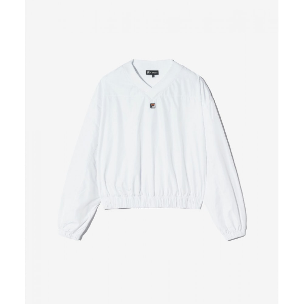 FILA ヘイリービーバーウィンドブレーカースウェットシャツ (FS2POH2H93FWHI)