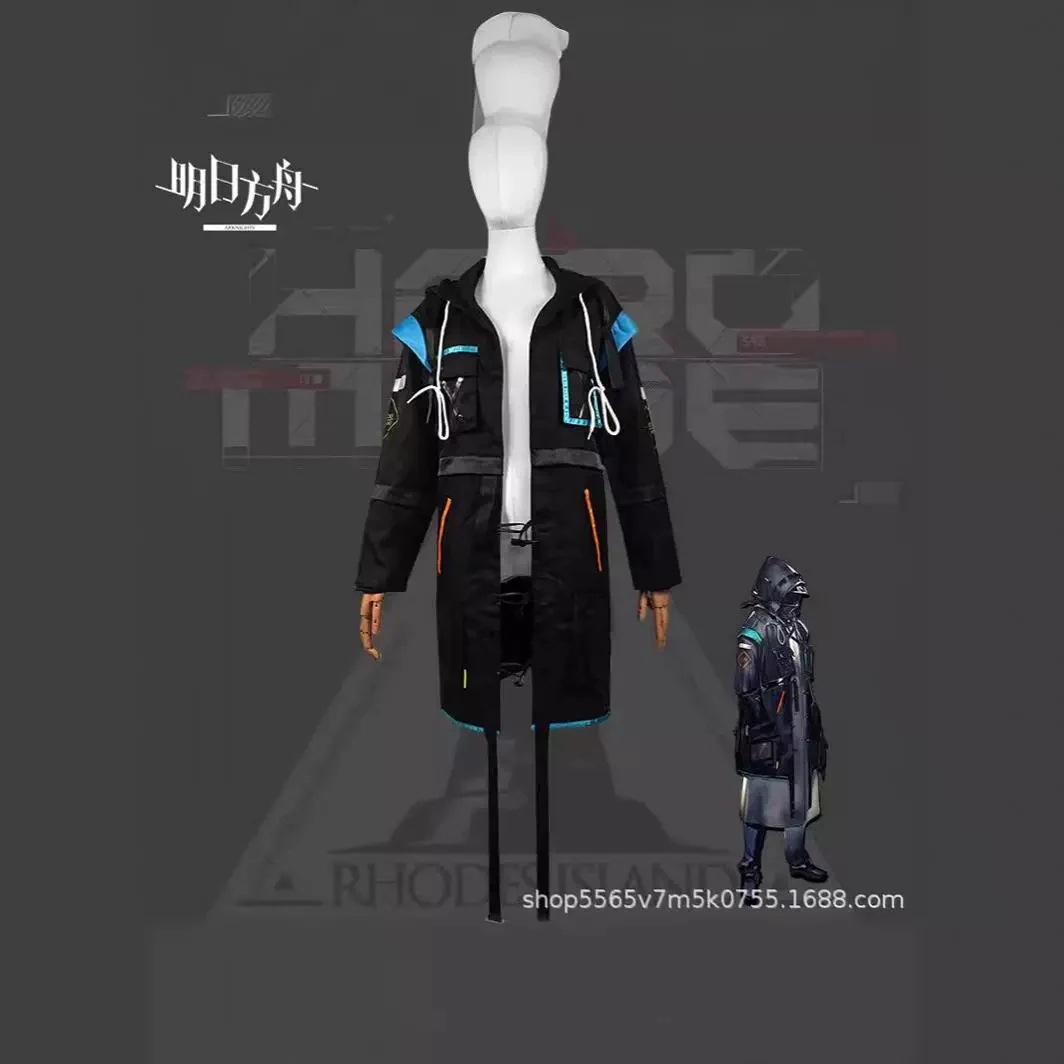 【即納】 明日方舟博士cosシングルコート刀客塔c服ロードアイランド博士cos服アニメコスプレ衣装 イベント用品