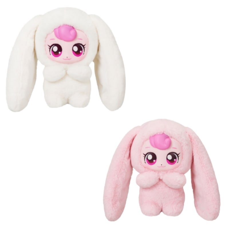 [シーズン6] キャッチ！ティニピン ホワイトピンクバニーセット ハチュピンぬいぐるみ ティニピンキャラクター おもちゃ