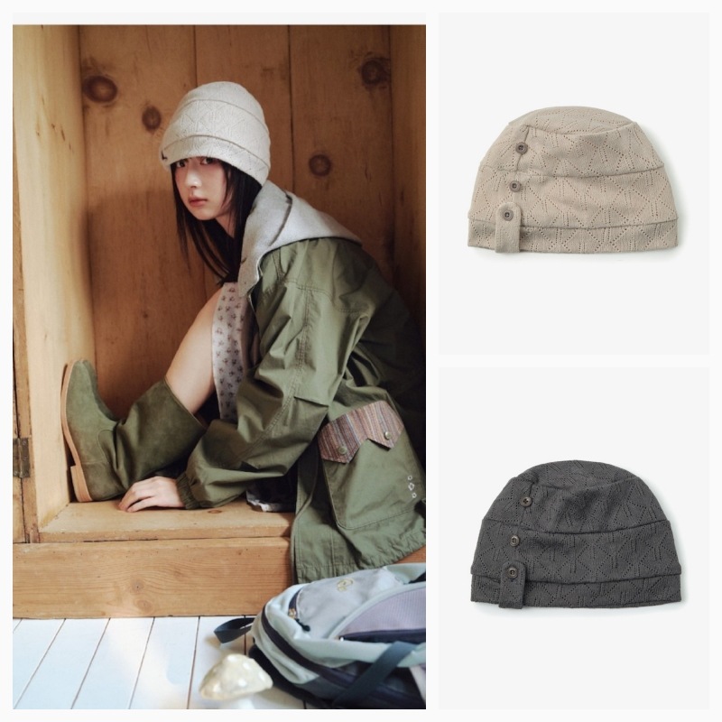 【aeae】 26SS WRINKLED BEANIE : 2COLORS