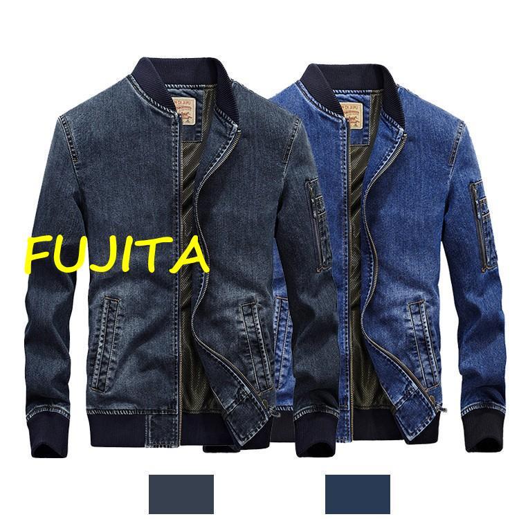 秋の特典デニムジャケット　メンズ 春秋　Gジャン　ジャンパー　スタジャン デニムコート アウター　ブルゾン　カジュアル
