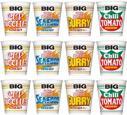 日清 カップヌードルBIG 詰め合わせ (4種12食)