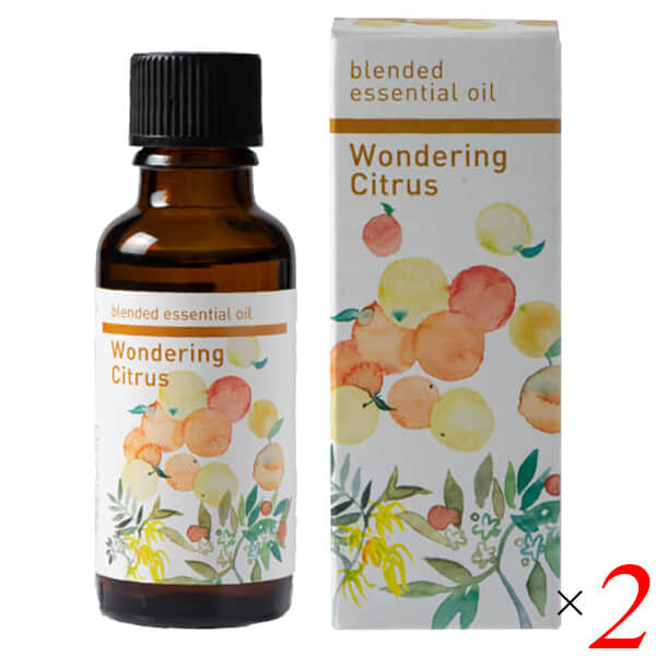 生活の木 ブレンド精油 30ml 2本セット ワンダリングシトラス