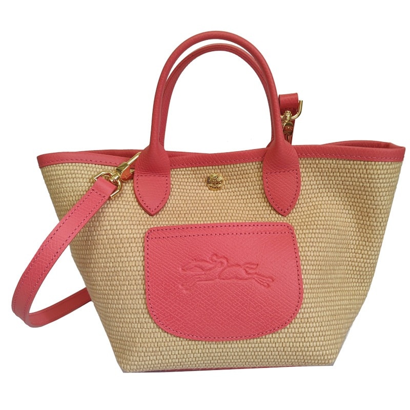 ル プリアージュ コレクション XS バスケットバッグ かごバッグ ストローエフェクトキャンバス 633 BLUSH 10307 HGK 633