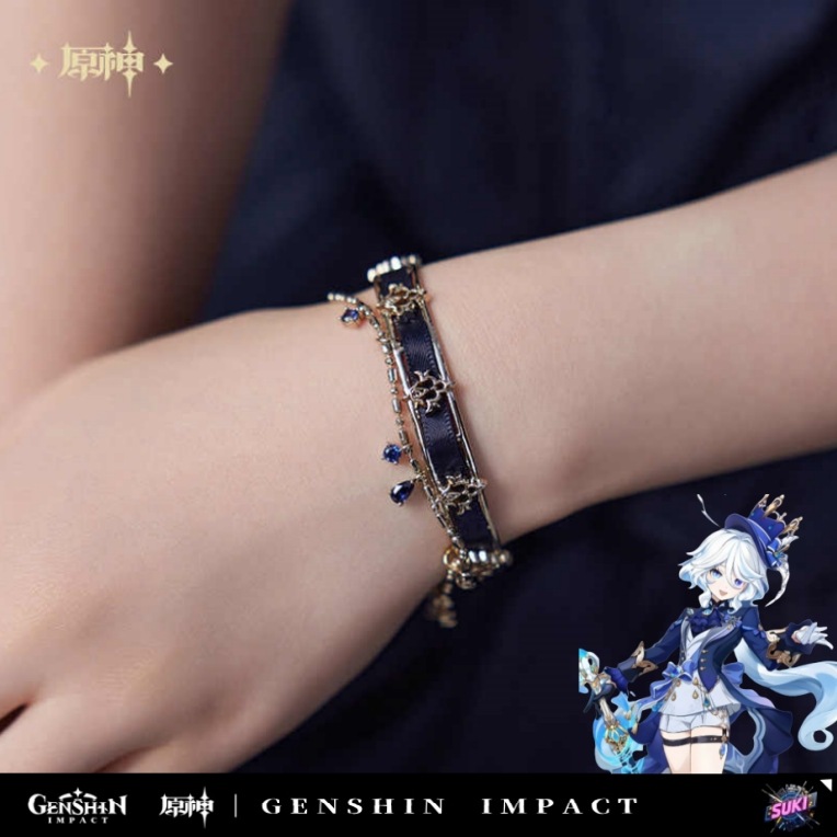 【プロ品質を極める!】原神 グッズ / フリーナ インプレッションシリーズ / ブレスレット / Genshin Impact Furina 芙宁娜 げんしん コスプレ