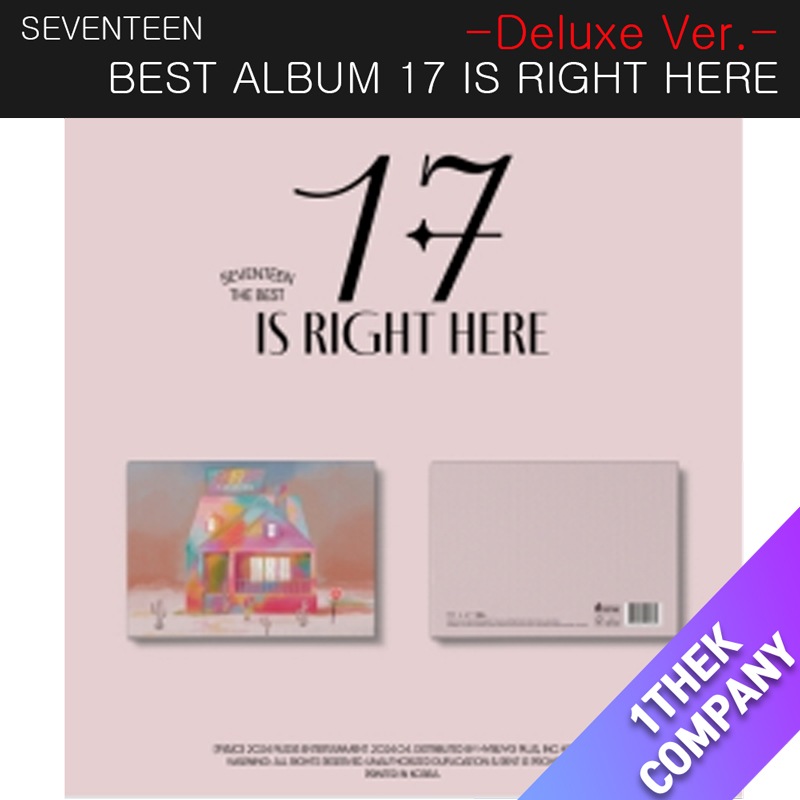 ( Deluxe Ver. ) SEVENTEEN - BEST ALBUM 17 IS RIGHT HERE