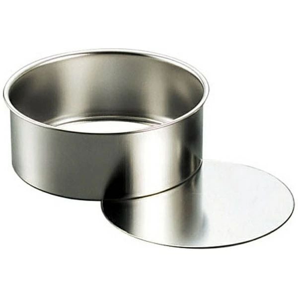 （まとめ買い）赤川器物製作所 AG 18-8総絞りレアーケーキ型（底取）18cm [x3] 4,247円